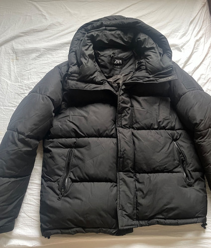 Zara men black padded - black,