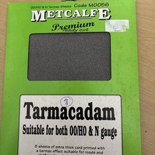 Printed Tarmac Sheet x 1 Card