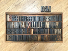 Large Wood Type Letterpress 20