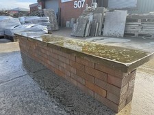 400mm wide x random length x 50mm thick reclaimed Yorkstone coping £32 per ft