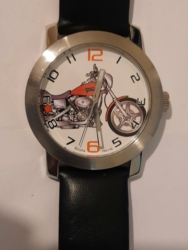 Bulova harley davidson 76a139 - harley-davidson,