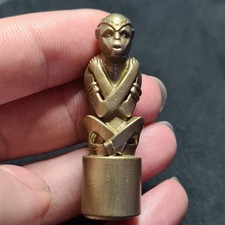 Gold Monkey Statue - Mini