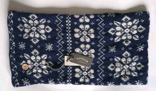 Fat face womens navy snowflake - fat,