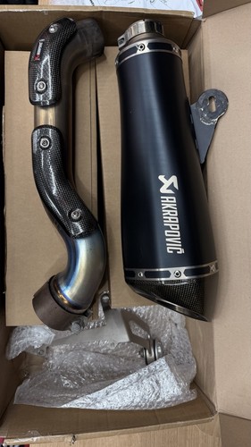 Akrapovic titanium end can - akrapovic, and