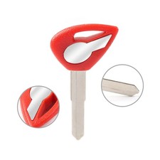 Blade Blank Ignition Key Red