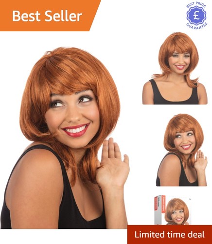 Layered ginger wig for young - for,