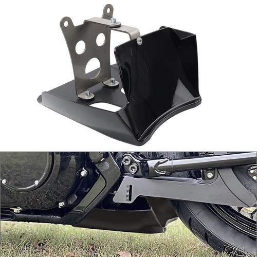 Frame chin spoiler cover black - chin,