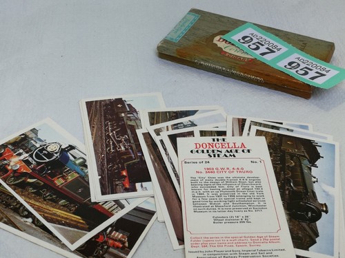 Doncella cigar cards golden - cigar,