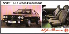 Alfa Romeo Sprint 1985 UK