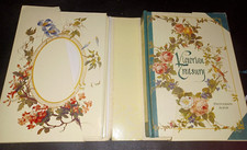 Victorian Treasury  ॐ  PHOTOGRAPH ALBUM with 6 PHOTOGRAPH MOUNTS and ENVELOPES