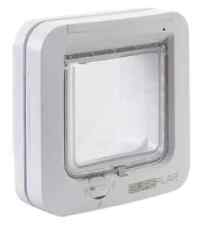 Sureflap Microchip Cat Flap White - Door Keep Unwanted Animals Out