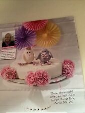 Tweethearts Bride Groom Love Birds Cake Topper & Cowl Easy Knitting Patterns