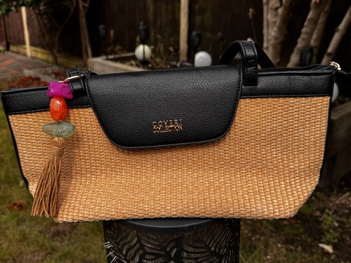 Coveri collection woven straw - woven,