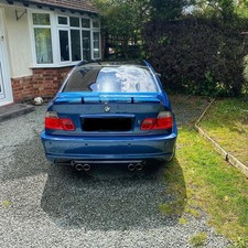 BMW E46 CLUBSPORT REAR SPOILER IN Topz Blue 364 2001 TO 2006 GENUINE