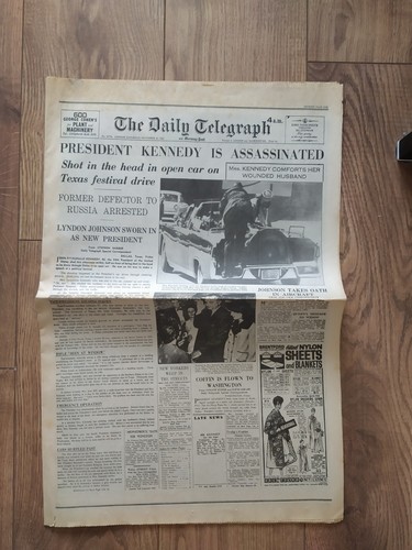 The daily telegraph jfk - the, 'jfk