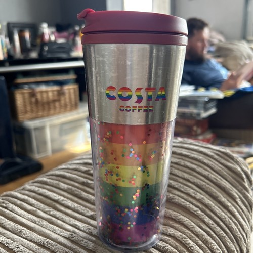 Costa coffee reusable rainbow - costa,