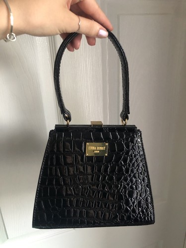 Edina ronay vintage black bag - black,