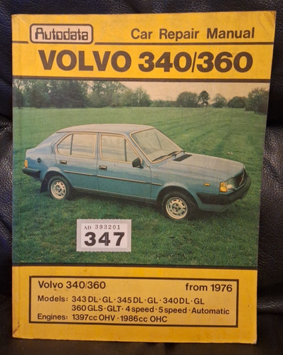 Volvo 340 360 autodata - volvo,