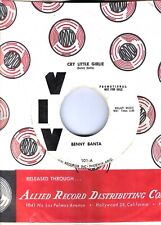 BENNY BANTA- "CRY LITTLE