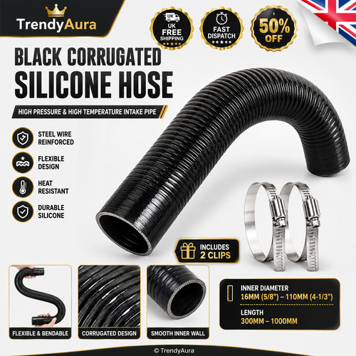 Flexible silicone air ducting - flexible,