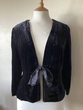 KALIKO BLACK SILK BLEND VELVET
