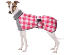 Dog Winter Coat Pink Whippet