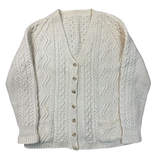 Vintage aran hand knit - vintage,