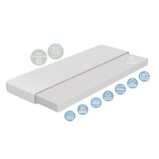 Subtle Hypoallergenic ECO Fibre Core Space Saver Mini Cot Mattress 100x50x10cm