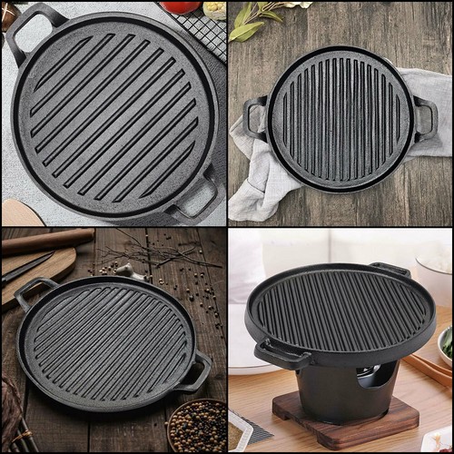Cast iron griddle grill pan - cast,
