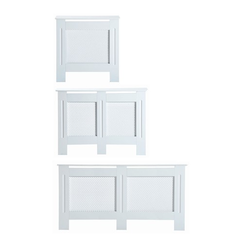 Radiator cover white - cover, sizes