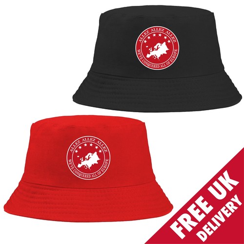 Liverpool bucket hat allez red - hat,