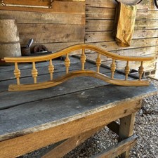 Vtg Beaded Turned Spindles 36"