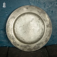 Pewter Charger Plate, 9.5