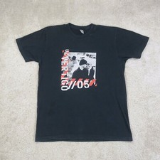 U2 T-Shirt Mens Large Vertigo 05 Tour Graphic Band Tee American Apparel USA Made