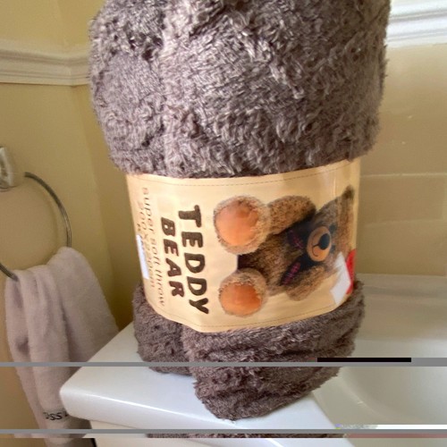 Supersoft teddy bear - bear, throw