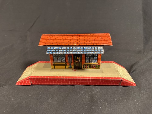 Tinplate train station early - tinplate,