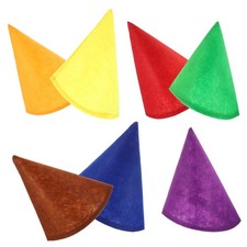 7 Pcs Dwarf Costume Hats Fancy
