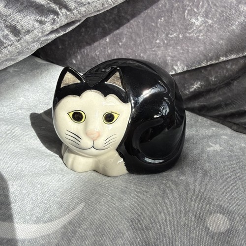 Quail pottery ceramic cat - pottery,