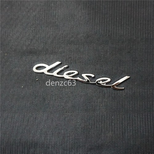 Silver diesel chrome metal - silver,