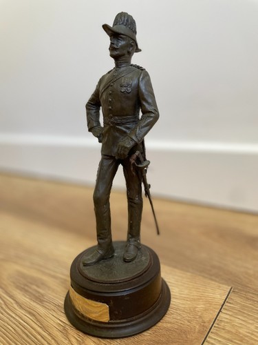 Bronze desk figurine - desk,