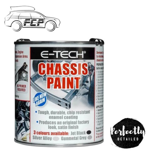 Tech silver chassis paint - chassis,