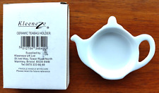 Kleeneze Ceramic Teapot Shaped Tea Bag Holder