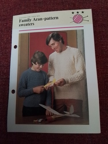 Knitting patterns family - patterns,