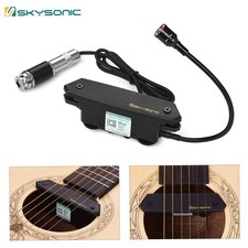 Hot T-902 Acoustic Guitar Active Soundhole Pickup Magnetic + Microphone