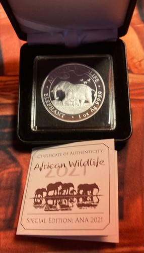 Silver 999 2021 somalia - oz, silver.