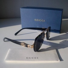 Gucci GG 1220S Black & Gold