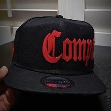 Compton Design Caps in red