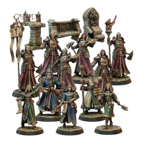 Clergy priest knight - priest,