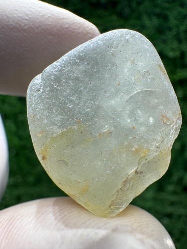 Naturally tumbled topaz - naturally, not