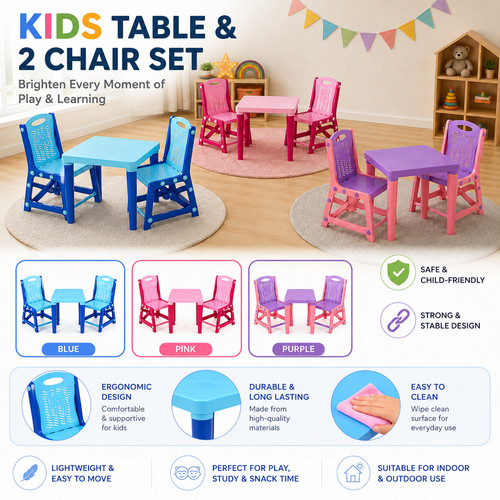 Kids plastic table 2 - kids,